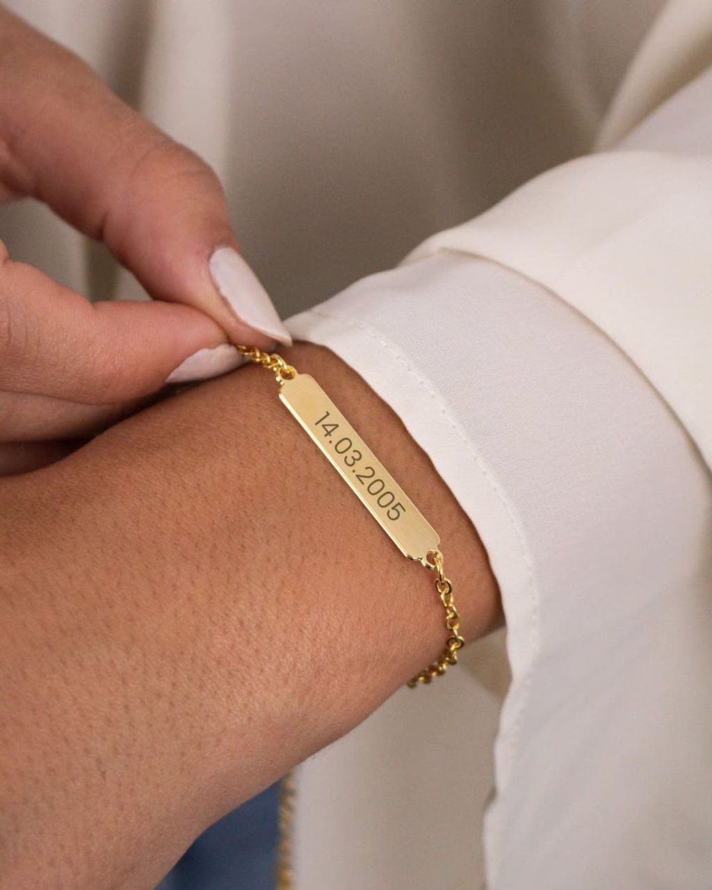 Pulseira Placa Personalizada